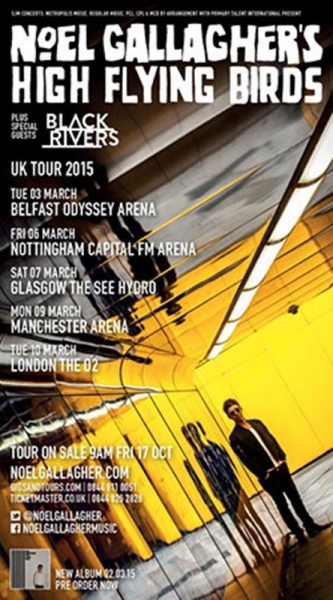 noel gallagher tour review
