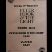 Peter Hook & The Light