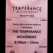 The Temperance Movement