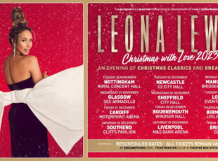 LEONA LEWIS ANNOUNCES RE-SCHEDULED DATES FOR HER CHRISTMAS WITH LOVE 2023 TOUR