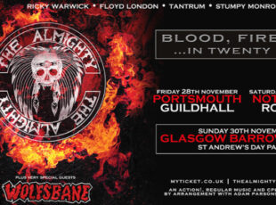 GIG REVIEW: The Almighty with special guests Wolfsbane